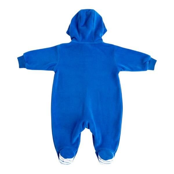 Osito Micropolar Azul Marca Otra 0-3 M Estado Casi tiki