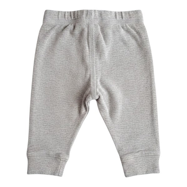 Calza Algodón Gris Marca Carter's Recién Nacido Estado Casi tiki