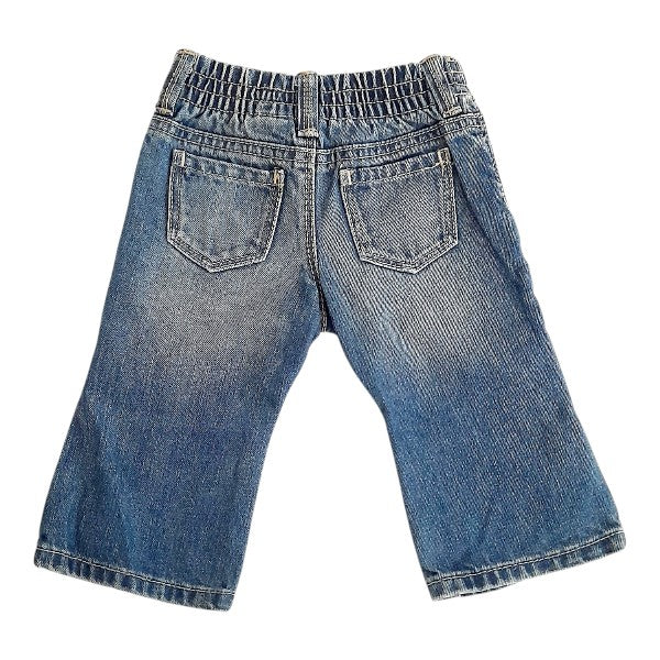 Pantalón Mezclilla Azul Marca OshKosh 6 M Estado Casi tiki