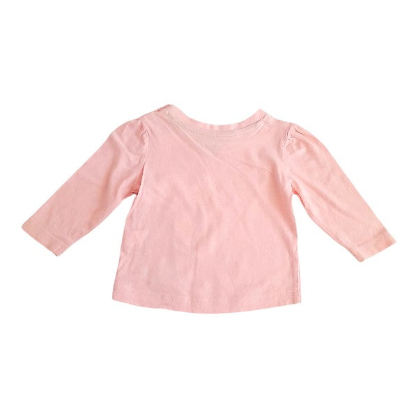 Polera manga larga Algodón Rosa Marca redwood 0-3 M Estado Casi tiki
