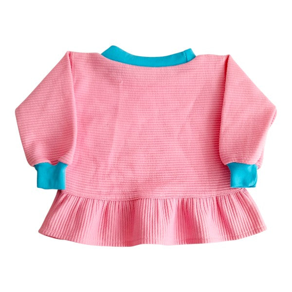 Polera Micropolar Rosa Marca Otra 9-12 M Estado Casi tiki