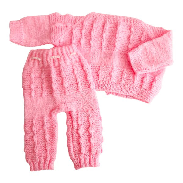 Conjunto Tejido Rosa Marca Otra 0-3 M Estado Tiki taka