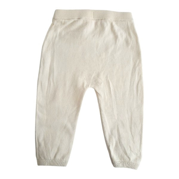 Calza Algodón Crema Marca H&M 9 M Estado Casi tiki