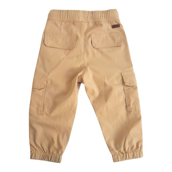 Pantalón Tela Mostaza Marca Pillin 18 M Estado Tiki taka