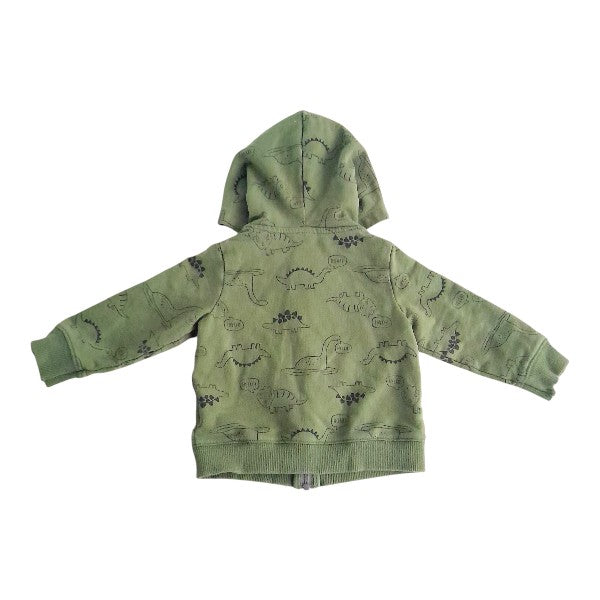 Polerón Micropolar Verde Marca Carter's 12 M Estado Casi tiki