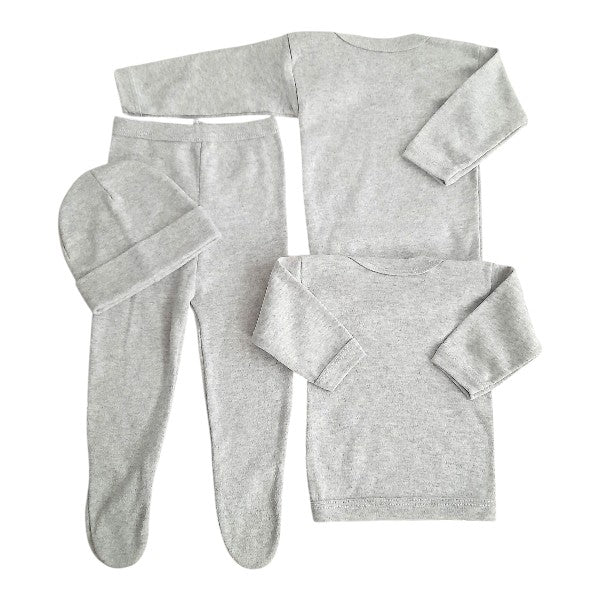 Conjunto Algodón Gris Marca Otra Recién Nacido Estado Casi tiki