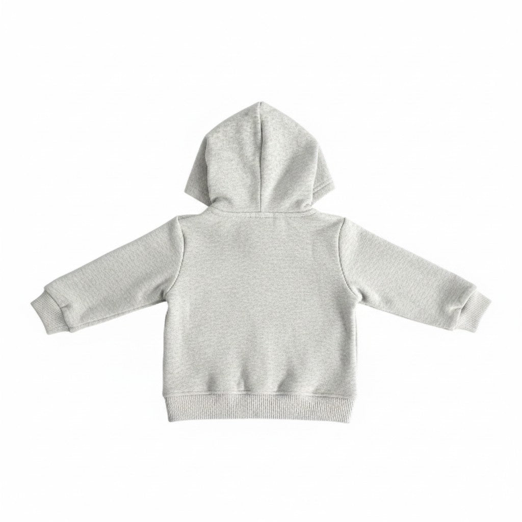 Polerón Algodón Gris Marca Baby by Little Topsis 3-6 M Estado Casi tiki