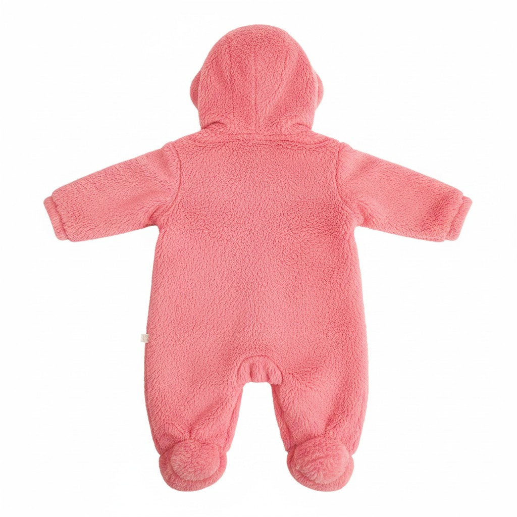 Osito peludo Polar Fucsia Marca Pillin 0-3 M Estado Casi tiki