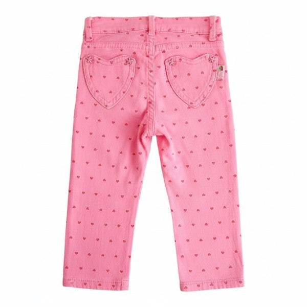 Pantalón Mezclilla Rosa Marca Otra 6-9 M Estado Casi tiki