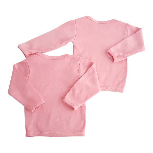 Pack camiseta Algodón Rosa Marca Otra 0-3 M Estado Casi tiki