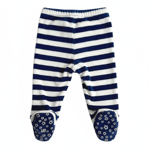 Panty Micropolar Rayas Marca Opaline 0-3 M Estado Casi tiki