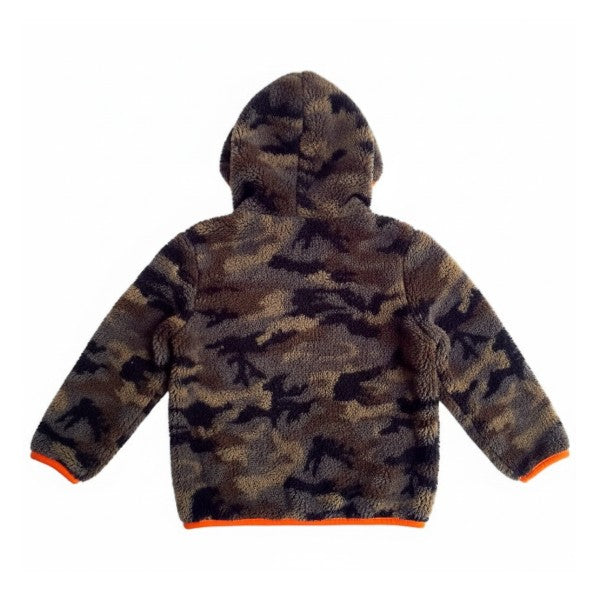 Polerón Peludo militar Marca All basics 8 A Estado Casi tiki