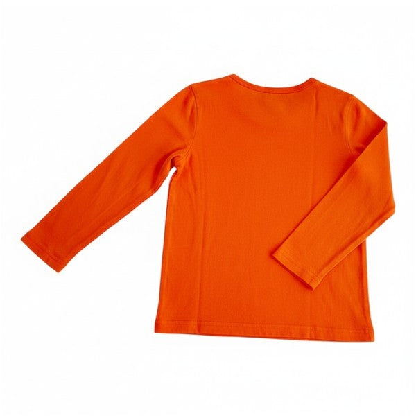 Polera manga larga Algodón Naranja Marca Otra 5 A Estado Casi tiki