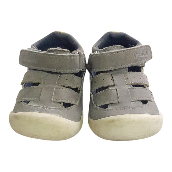 Sandalia blanda Goma Gris Marca Opaline 12-18 M Estado Casi tiki