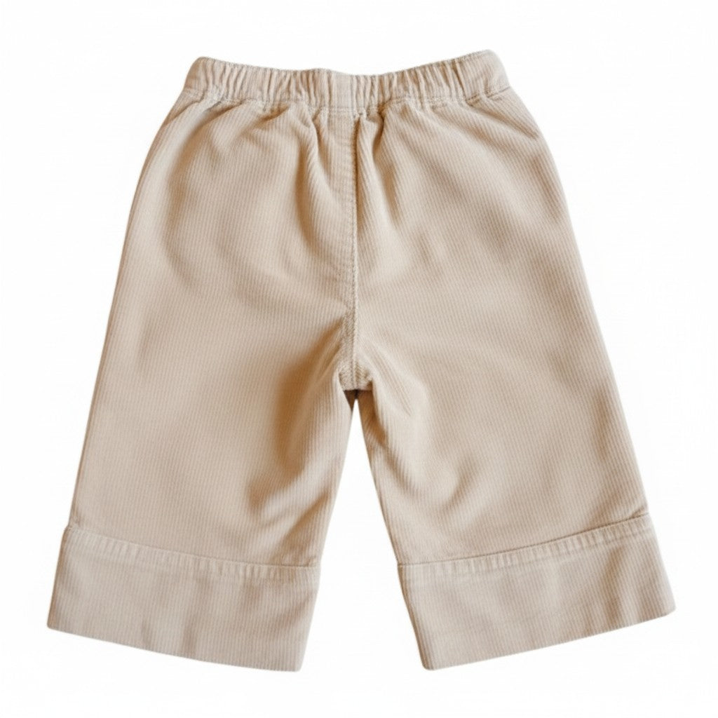 Pantalón Gamuza Crema Marca Colloky 3-6 M Estado Tiki taka