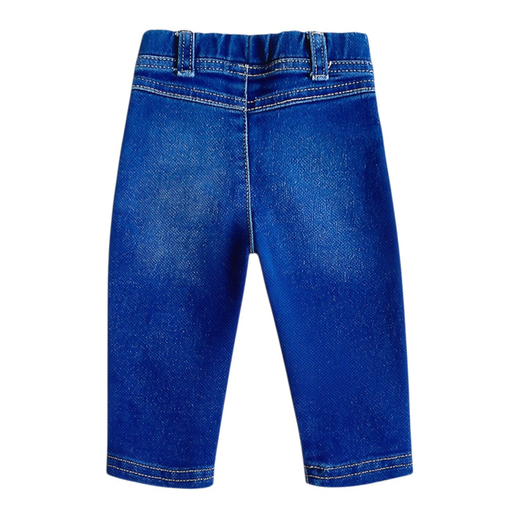 Pantalón Mezclilla Azul Marca Disney 0-3 M Estado Tiki taka