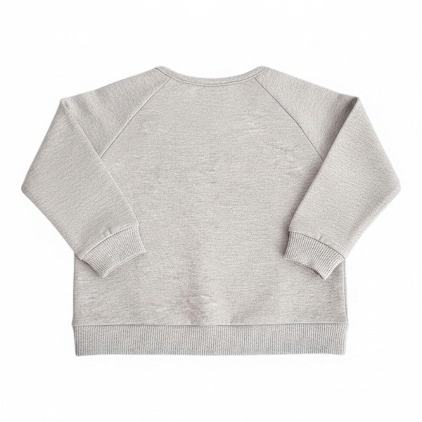 Polera manga larga Algodón Gris Marca Colloky 6 M Estado Casi tiki