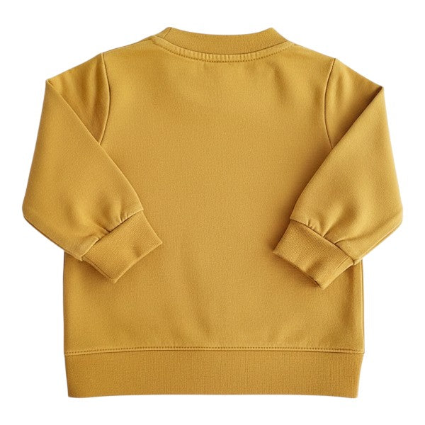 Polerón Algodón Mostaza Marca 4kids 9 M Estado Casi tiki
