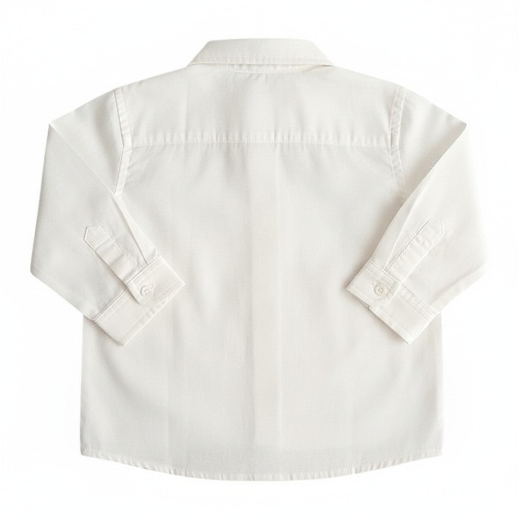 Camisa Tela Blanco Marca Yamp! 6 M Estado Casi tiki