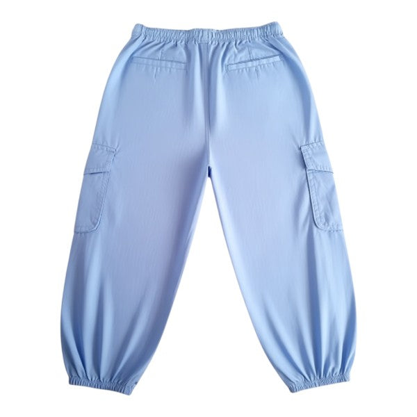 Pantalón Tela Celeste Marca Otra 4 A Estado Tiki taka