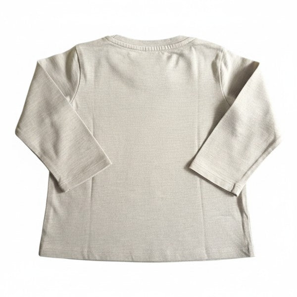 Polera manga larga Algodón Gris Marca Chess 3 A Estado Casi tiki