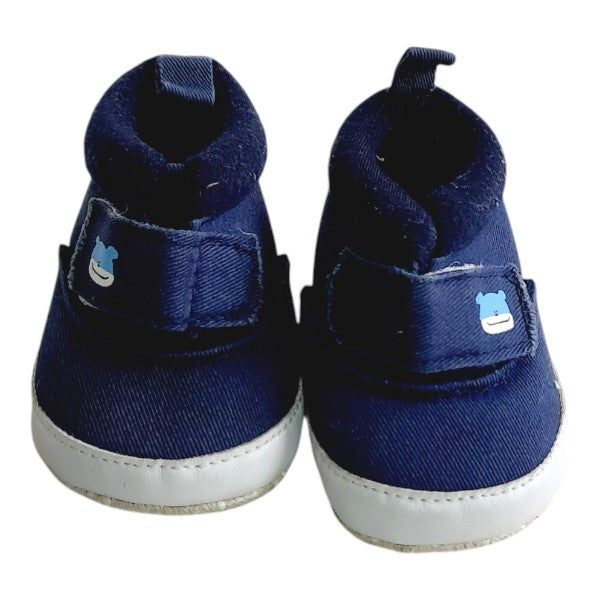 Zapato blando Tela Azul Marca Urb 14 Estado Casi tiki