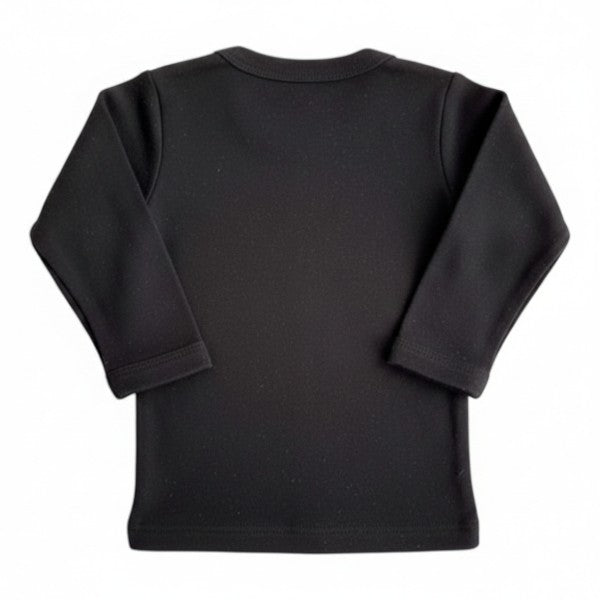 Camiseta Algodón Negro Marca Otra RN Estado Casi tiki