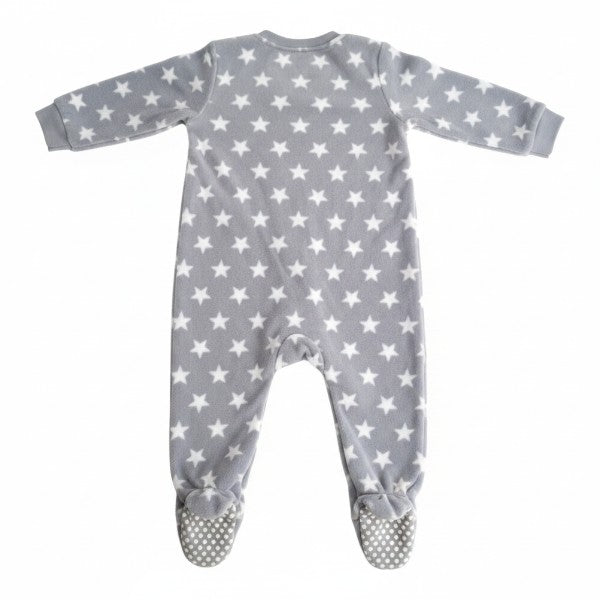 Pijama Micropolar Gris Marca Tribu 18 M Estado Nuevo