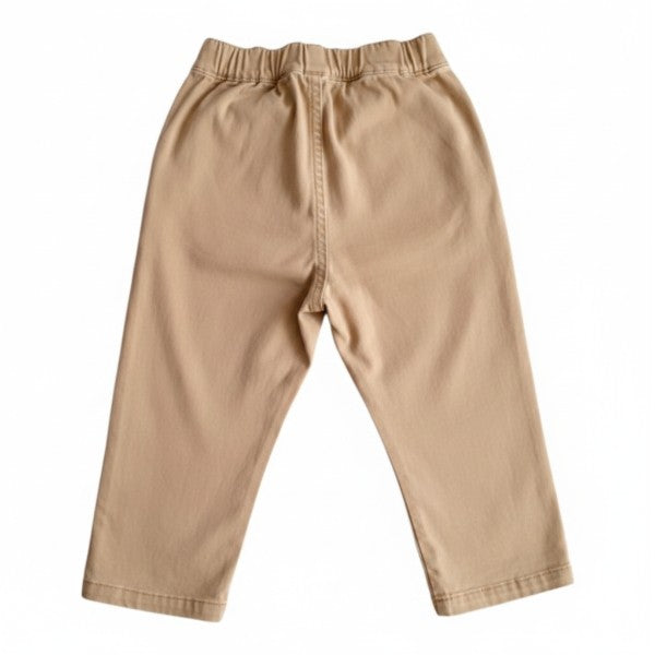 Pantalón Tela Crema Marca Yamp! 12 M Estado Tiki taka