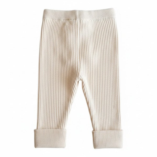 Calza Tejido Crema Marca Baby harvest 3-6 M Estado Casi tiki
