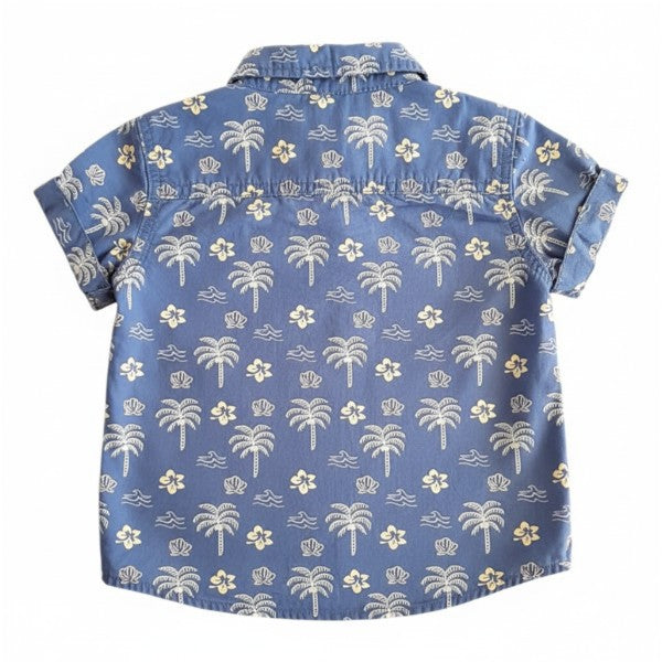 Camisa Manga Corta Tela Diseños Marca Tribu 6 M Estado Casi tiki