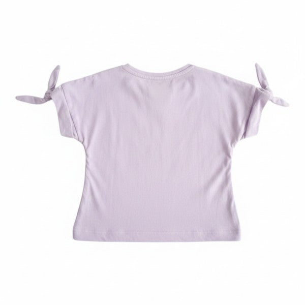 Polera manga corta Algodón Lila Marca Urb 12 M Estado Casi tiki