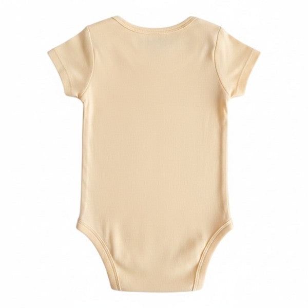 Body Manga Corta Algodón Amarillo Marca Otra 6-9 M Estado Casi tiki