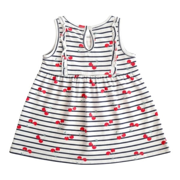 Vestido Manga Corta Algodón Diseños Marca Yamp! 6 M Estado Casi tiki