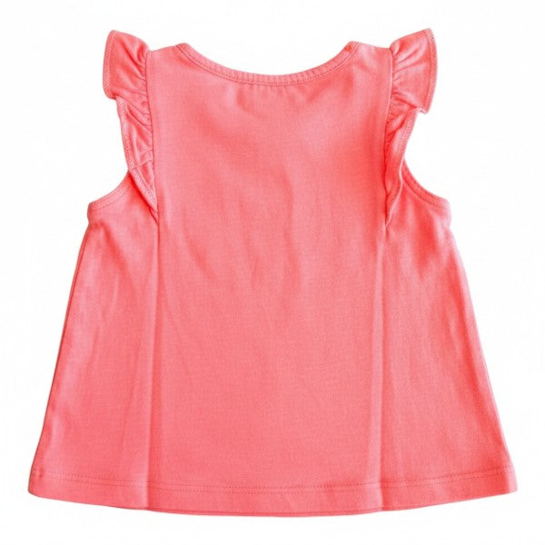 Polera manga corta Algodón Rosa Marca Cherokee 9 M Estado Casi tiki