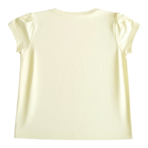 Polera manga corta Algodón Amarillo Marca Otra 6-9 M Estado Casi tiki