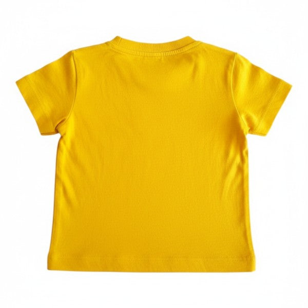 Polera manga corta Algodón Amarillo Marca Carter's 6 M Estado Casi tiki