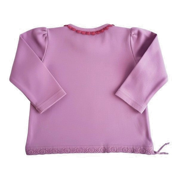 Polera manga larga Algodón Morado Marca Limonada 6 M Estado Tiki taka