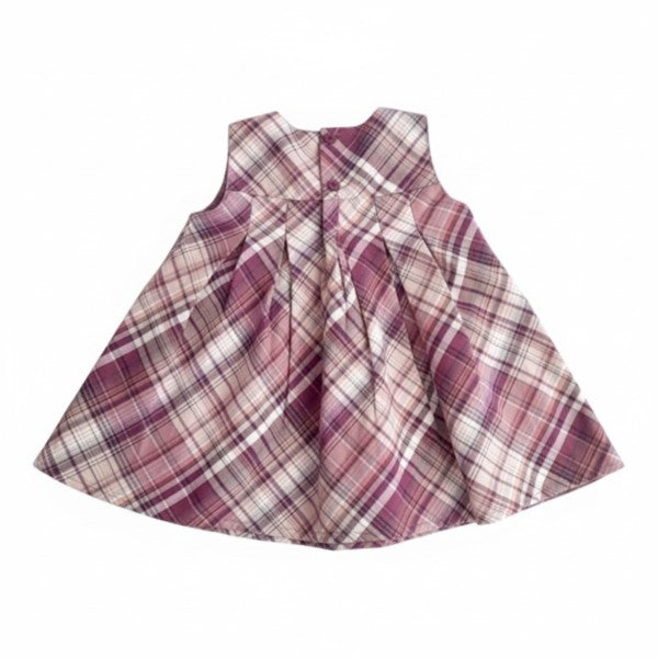 Vestido Tela cuadrillé Marca Otra 6 M Estado Tiki taka