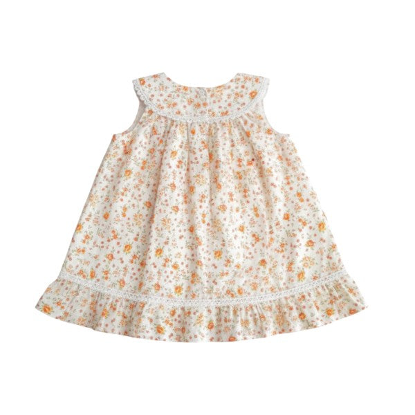 Vestido Tela Diseños Marca Otra 12-18 M Estado Tiki taka