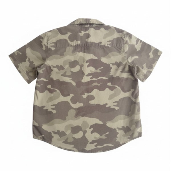 Camisa Manga Corta Tela militar Marca Old Navy 2 A Estado Tiki taka