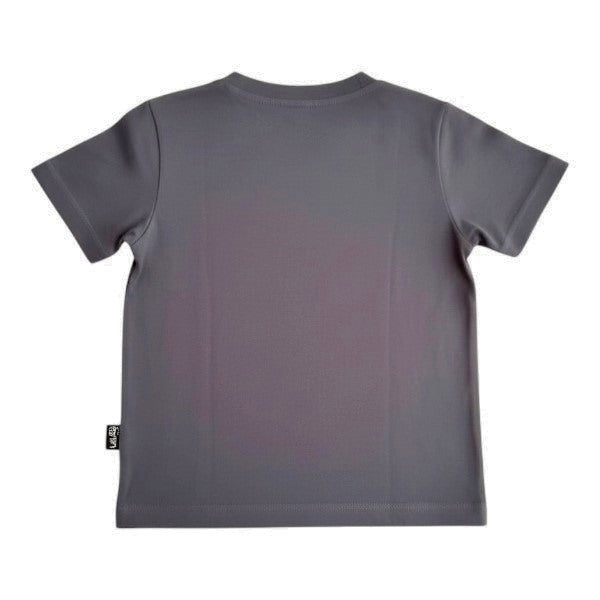 Polera manga corta Algodón Gris Marca Otra 9-12 M Estado Casi tiki