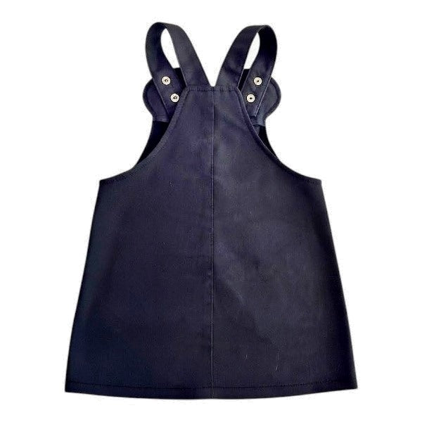 Vestido Tela Negro Marca Hym 18 M Estado Casi tiki