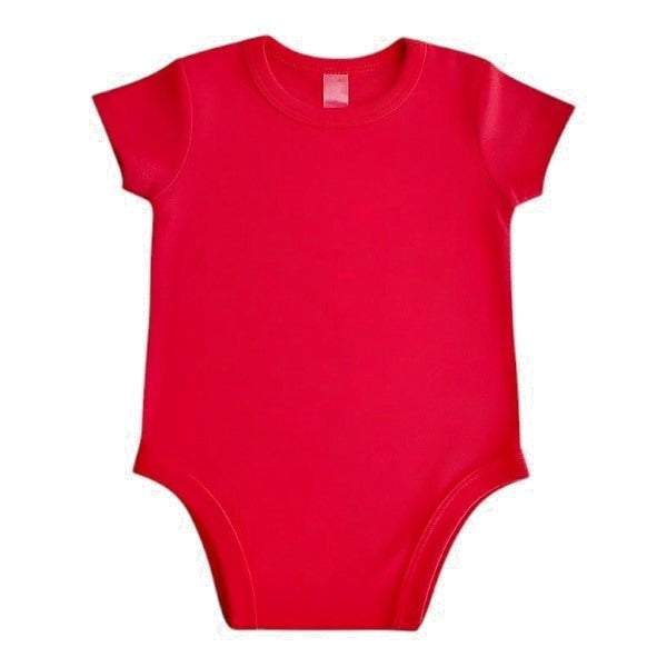 Body Manga Corta Algodón Rojo Marca Carter's 0-3 M Estado Casi tiki