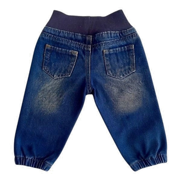 Jeans Mezclilla Azul Marca All basics 9 M Estado Casi tiki