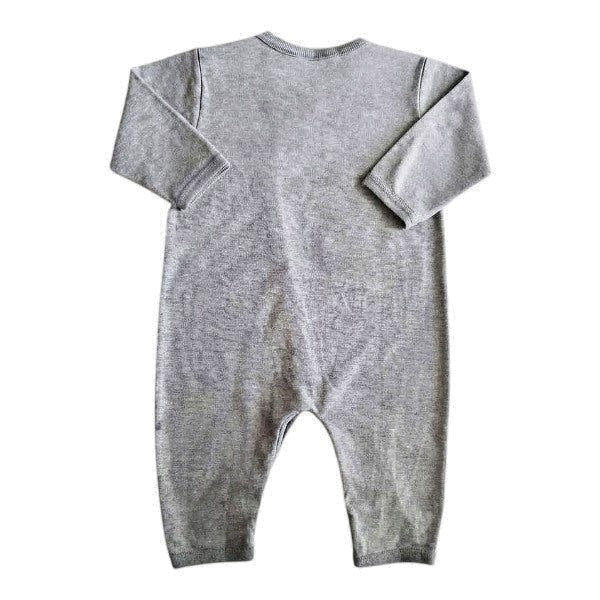 Enterito Algodón Gris Marca Otra 9-12 M Estado Casi tiki