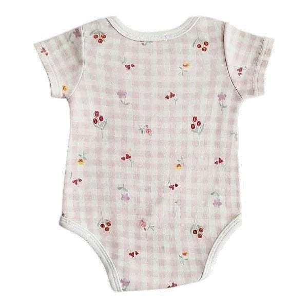 Body Manga Corta Algodón Diseños Marca Yamp! 0-3 M Estado Casi tiki