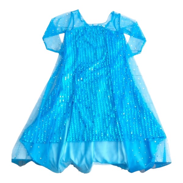 Vestido Tul Azul Marca Otra 6 A Estado Tiki taka