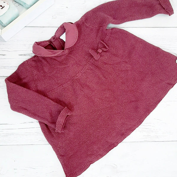Vestido algodón morado 6 meses Marca Opaline Estado Casi tiki