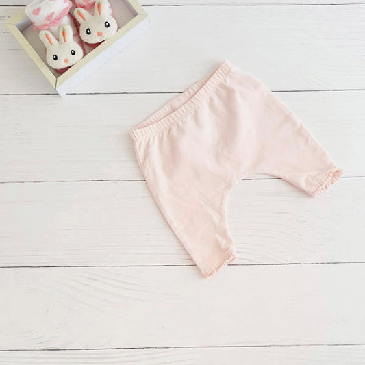Calza algodón rosa claro RN Marca Next baby Estado Tiki taka